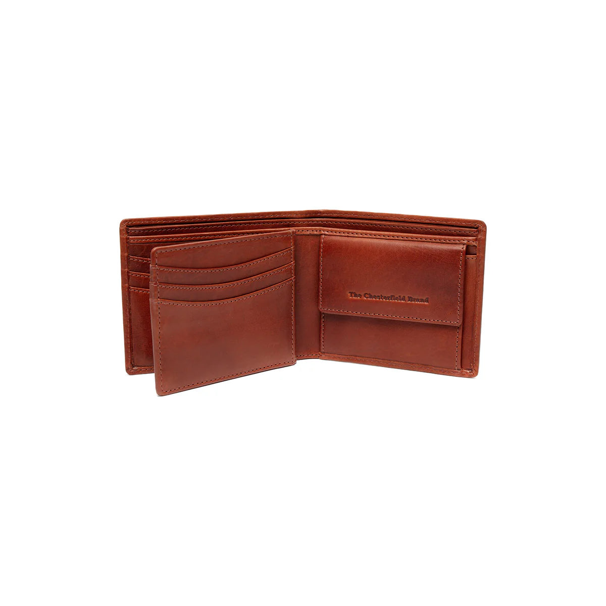 Alexander Cognac Leather Wallet