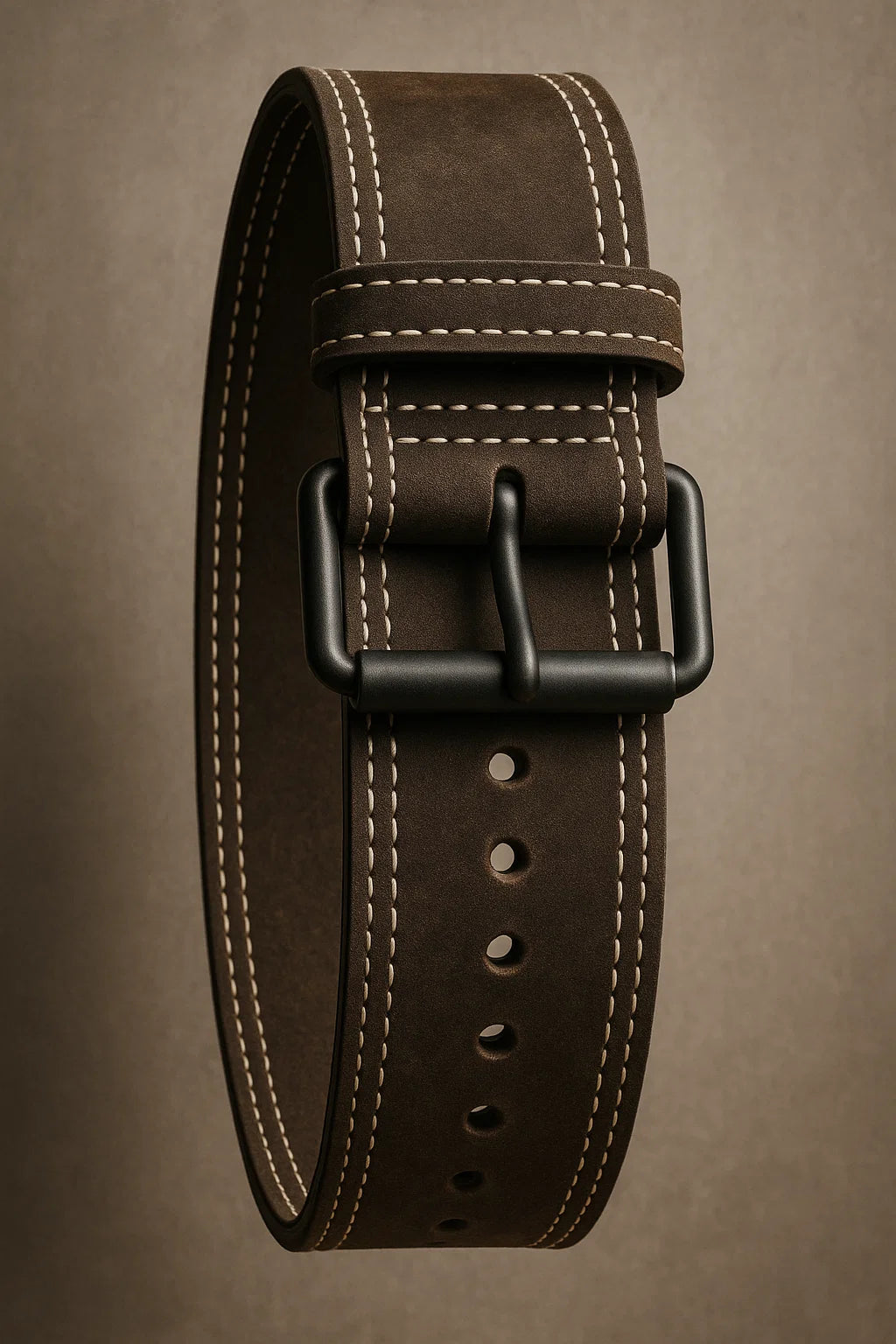 Alexander black Leather Belt